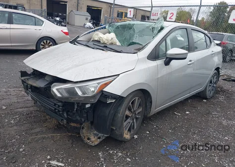 2021 Nissan Versa Sv Xtronic Cvt из США, поврежденный, VIN 3N1CN8EV5ML812097